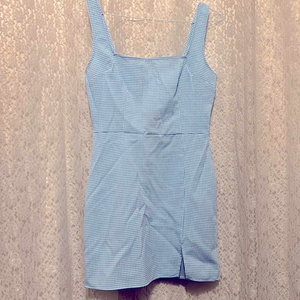 Blue Gingham Dress